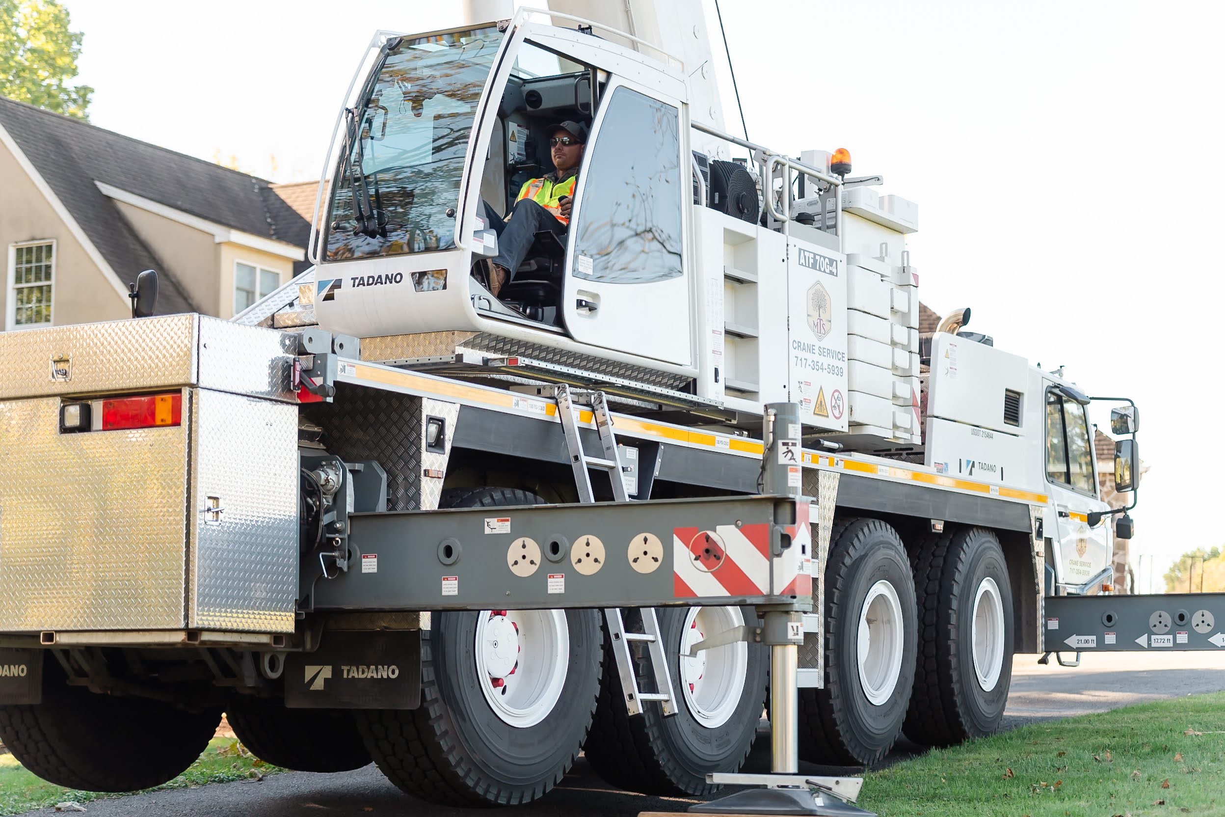 Crane Service by Martin Tree Service