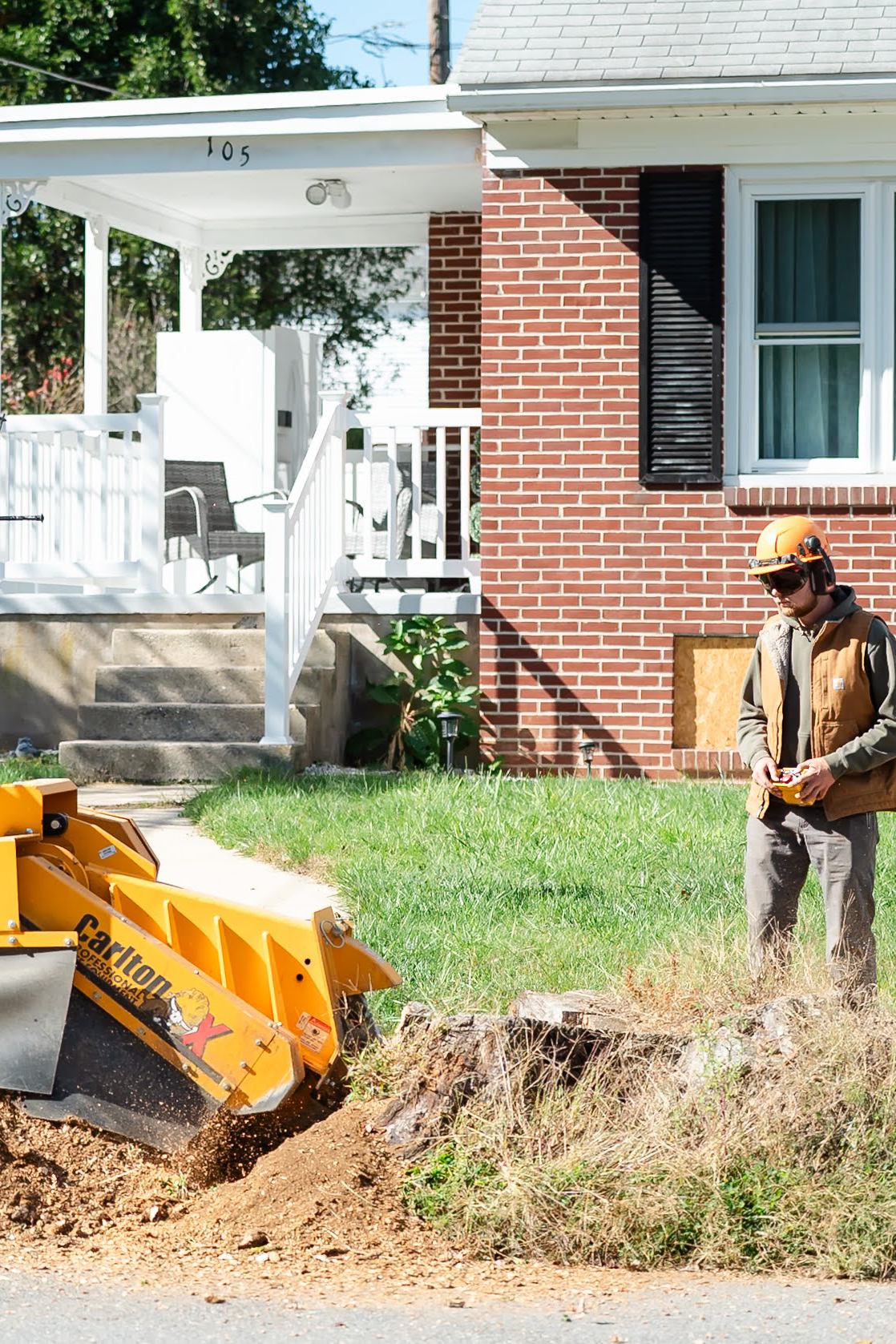 Stump Grinding by Martin Tree Service